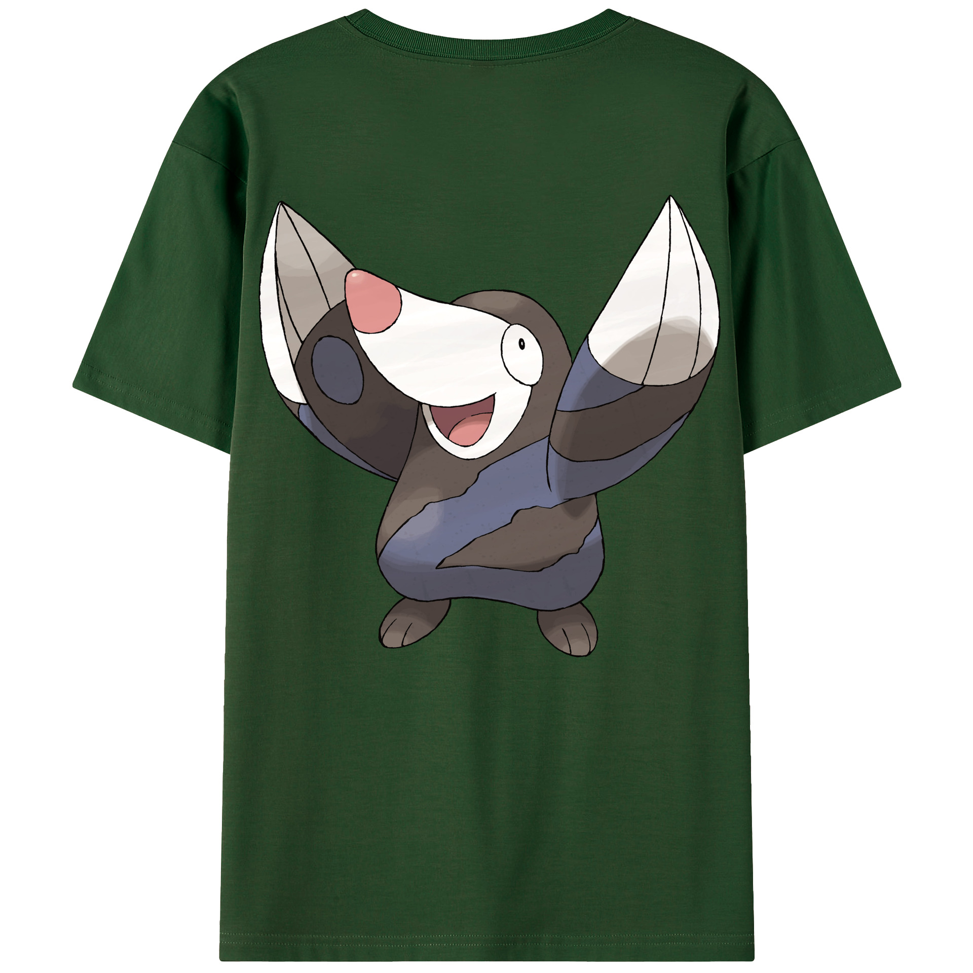 （画像用） ポケットモンスター Pokémon 綿100％半袖Tシャツ（背面プリント）